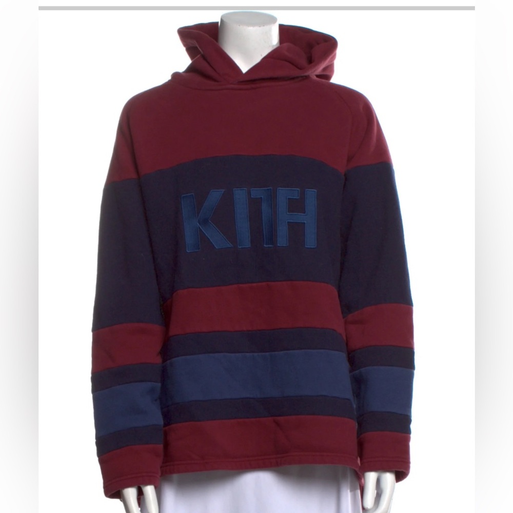KITH striped hoodie